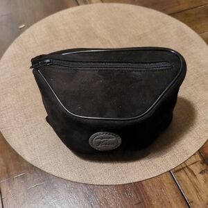 Mrzhoucase For Leica Black Suede Camara Bag
